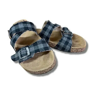 Rebel Shearling Lined Sandals Size 6